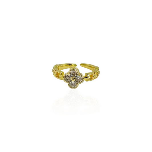 Luxe Clover Ring